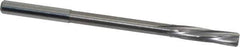 Magafor - 6.03mm Solid Carbide 6 Flute Chucking Reamer - Spiral Flute, 0.236" Straight Shank, 1-7/64" Flute Length, 3-31/32" OAL - All Tool & Supply