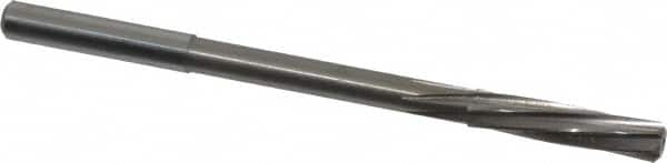 Magafor - 6.09mm Solid Carbide 6 Flute Chucking Reamer - All Tool & Supply