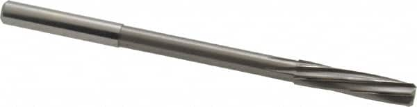 Magafor - 6.13mm Solid Carbide 6 Flute Chucking Reamer - All Tool & Supply