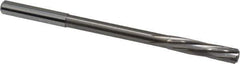 Magafor - 6.21mm Solid Carbide 6 Flute Chucking Reamer - Spiral Flute, 0.236" Straight Shank, 1-7/64" Flute Length, 3-31/32" OAL - All Tool & Supply