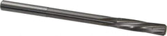 Magafor - 7.55mm Solid Carbide 6 Flute Chucking Reamer - Spiral Flute, 0.276" Straight Shank, 1-7/32" Flute Length, 4-9/32" OAL - All Tool & Supply