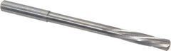 Magafor - 7.7495mm Solid Carbide 6 Flute Chucking Reamer - Spiral Flute, 0.315" Straight Shank, 1-19/64" Flute Length, 4-5/8" OAL - All Tool & Supply