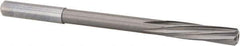 Magafor - 7.7597mm Solid Carbide 6 Flute Chucking Reamer - Spiral Flute, 0.315" Straight Shank, 1-19/64" Flute Length, 4-5/8" OAL - All Tool & Supply