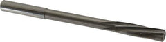 Magafor - 8.321mm Solid Carbide 6 Flute Chucking Reamer - Spiral Flute, 0.315" Straight Shank, 1-19/64" Flute Length, 4-5/8" OAL - All Tool & Supply