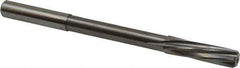 Magafor - 8.9992mm Solid Carbide 6 Flute Chucking Reamer - Spiral Flute, 0.354" Straight Shank, 1-27/64" Flute Length, 4-31/32" OAL - All Tool & Supply