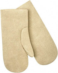 Steiner - Size Universal Wool Lined Fiberglass Heat Resistant Mitten - 14" OAL, Slip-On Cuff - All Tool & Supply