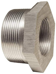 Latrobe Foundry - 2 x 1/2" Aluminum Pipe Hex Bushing - 150 psi, M x F End Connection, Grade 356-F - All Tool & Supply