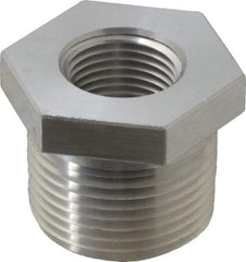 Latrobe Foundry - 3/4 x 3/8" Aluminum Pipe Hex Bushing - 150 psi, M x F End Connection, Grade 356-F - All Tool & Supply