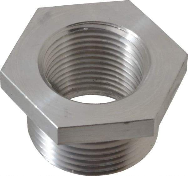 Latrobe Foundry - 1 x 3/4" Aluminum Pipe Hex Bushing - 150 psi, M x F End Connection, Grade 356-F - All Tool & Supply