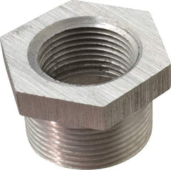 Latrobe Foundry - 1-1/4 x 1" Aluminum Pipe Hex Bushing - 150 psi, M x F End Connection, Grade 356-F - All Tool & Supply