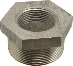 Latrobe Foundry - 2 x 1-1/4" Aluminum Pipe Hex Bushing - 150 psi, M x F End Connection, Grade 356-F - All Tool & Supply