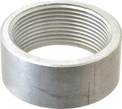 Latrobe Foundry - 2-1/2" Aluminum Pipe Half Coupling - 150 psi, F End Connection, Grade 6061-T6 - All Tool & Supply