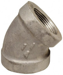 Latrobe Foundry - 1-1/2" Aluminum Pipe 45° Elbow - 150 psi, F End Connection, Grade 356-F - All Tool & Supply