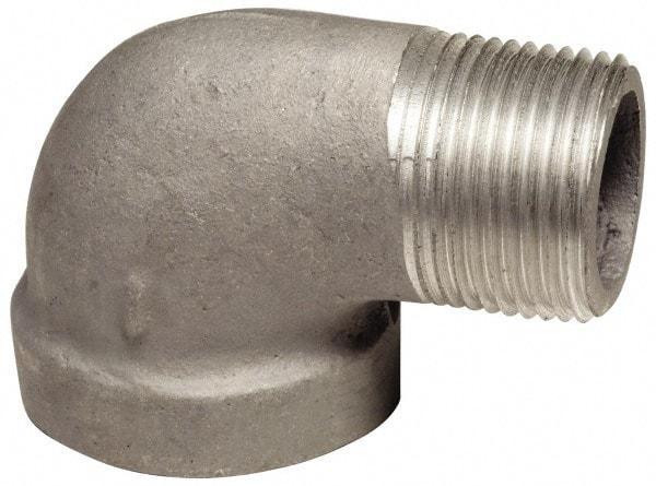 Latrobe Foundry - 3/8" Aluminum Pipe 90° Street Elbow - 150 psi, M x F End Connection, Grade 356-F - All Tool & Supply