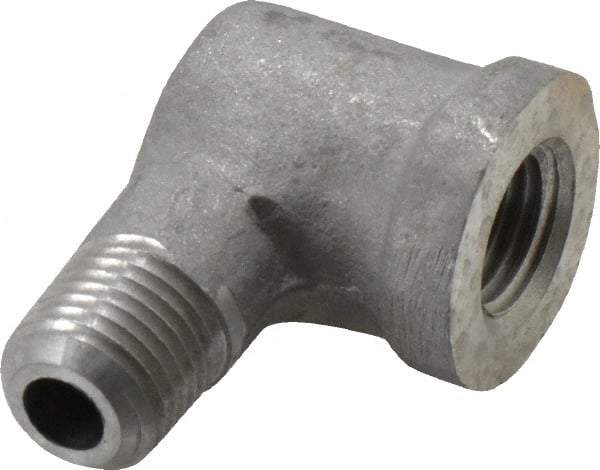 Latrobe Foundry - 1/4" Aluminum Pipe 90° Street Elbow - 150 psi, M x F End Connection, Grade 356-F - All Tool & Supply