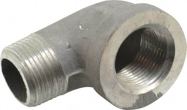 Latrobe Foundry - 1" Aluminum Pipe 90° Street Elbow - 150 psi, M x F End Connection, Grade 356-F - All Tool & Supply