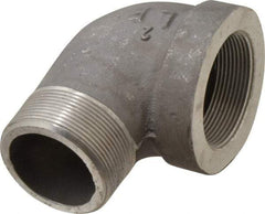 Latrobe Foundry - 2" Aluminum Pipe 90° Street Elbow - 150 psi, M x F End Connection, Grade 356-F - All Tool & Supply