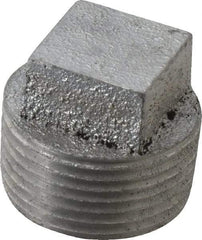 Latrobe Foundry - 1" Aluminum Pipe Square Head Plug - 150 psi, M End Connection, Grade 356-F - All Tool & Supply