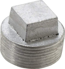 Latrobe Foundry - 1-1/4" Aluminum Pipe Square Head Plug - 150 psi, M End Connection, Grade 356-F - All Tool & Supply