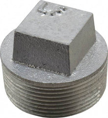 Latrobe Foundry - 1-1/2" Aluminum Pipe Square Head Plug - 150 psi, M End Connection, Grade 356-F - All Tool & Supply