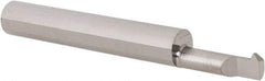 Scientific Cutting Tools - 0.6" Cutting Depth, 14 to 40 TPI, 0.23" Diam, Internal Thread, Solid Carbide, Single Point Threading Bar - Bright Finish, 2-1/2" OAL, 5/16" Shank Diam, 0.055" Projection from Edge, 60° Profile Angle - Exact Industrial Supply