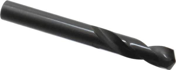 Guhring - 27/64" 130° Spiral Flute Cobalt Screw Machine Drill Bit - Oxide Finish, Right Hand Cut, 47mm Flute Length, 95mm OAL, Standard Point, Straight Shank - All Tool & Supply