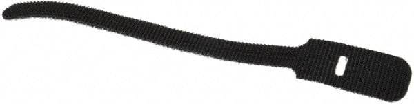 SpeedTech - 6" Long Black Nylon & Polyethylene Hook & Loop Strap - 40 Lb Tensile Strength - All Tool & Supply