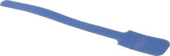 SpeedTech - 6" Long Blue Nylon & Polyethylene Hook & Loop Strap - 40 Lb Tensile Strength - All Tool & Supply