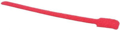 SpeedTech - 9" Long Red Nylon & Polyethylene Mountable Cable Tie - 40 Lb Tensile Strength, 2" Max Bundle Diam - All Tool & Supply