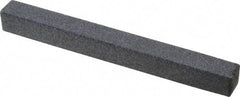 Grier Abrasives - Square, Silicone Carbide, Finishing Stick - 4" Long x 3/8" Wide x 3/8" Thick, 3/32" Diam x 1-1/2" Long Shank, Coarse Grade - All Tool & Supply