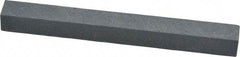 Grier Abrasives - Square, Silicone Carbide, Finishing Stick - 4" Long x 3/8" Wide x 3/8" Thick, 3/32" Diam x 1-1/2" Long Shank, Fine Grade - All Tool & Supply