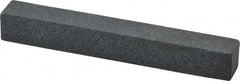 Grier Abrasives - Square, Silicone Carbide, Finishing Stick - 4" Long x 1/2" Wide x 1/2" Thick, 3/32" Diam x 1-1/2" Long Shank, Coarse Grade - All Tool & Supply