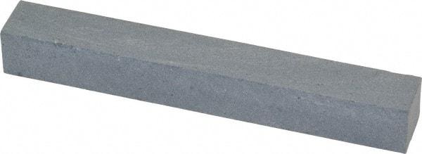 Grier Abrasives - Square, Silicon Carbide, Finishing Stick - 4" Long x 1/2" Wide x 1/2" Thick, 3/32" Diam x 1-1/2" Long Shank, Fine Grade - All Tool & Supply