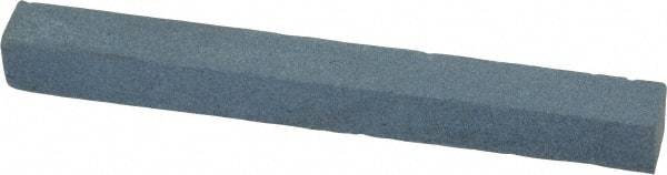 Grier Abrasives - Square, Aluminum Oxide, Finishing Stick - 4" Long x 3/8" Wide x 3/8" Thick, 3/32" Diam x 1-1/2" Long Shank, Fine Grade - All Tool & Supply