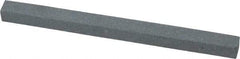 Grier Abrasives - Rectangular, Aluminum Oxide, Finishing Stick - 4" Long x 1/4" Width, 3/32" Diam x 1-1/2" Long Shank, Fine Grade - All Tool & Supply