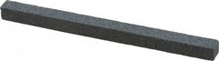 Grier Abrasives - Square, Aluminum Oxide, Finishing Stick - 4" Long x 1/4" Wide x 1/4" Thick, 3/32" Diam x 1-1/2" Long Shank, Coarse Grade - All Tool & Supply