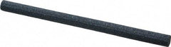 Grier Abrasives - Round, Aluminum Oxide, Finishing Stick - 4" Long x 1/4" Width, 3/32" Diam x 1-1/2" Long Shank, Coarse Grade - All Tool & Supply