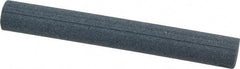 Grier Abrasives - Round, Aluminum Oxide, Finishing Stick - 4" Long x 1/2" Width, 3/32" Diam x 1-1/2" Long Shank, Medium Grade - All Tool & Supply