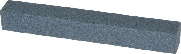 Grier Abrasives - Square, Aluminum Oxide, Finishing Stick - 4" Long x 1/2" Wide x 1/2" Thick, 3/32" Diam x 1-1/2" Long Shank, Medium Grade - All Tool & Supply