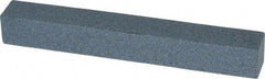 Grier Abrasives - Square, Aluminum Oxide, Finishing Stick - 4" Long x 1/2" Wide x 1/2" Thick, 3/32" Diam x 1-1/2" Long Shank, Medium Grade - All Tool & Supply