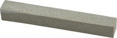 Grier Abrasives - Square, Aluminum Oxide, Finishing Stick - 4" Long x 1/2" Wide x 1/2" Thick, 3/32" Diam x 1-1/2" Long Shank, Fine Grade - All Tool & Supply