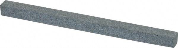 Grier Abrasives - Square, Aluminum Oxide, Finishing Stick - 4" Long x 1/4" Wide x 1/4" Thick, 3/32" Diam x 1-1/2" Long Shank, Medium Grade - All Tool & Supply