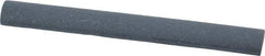 Grier Abrasives - Half Round, Silicone Carbide, Finishing Stick - 4" Long x 1/2" Width, 3/32" Diam x 1-1/2" Long Shank, Fine Grade - All Tool & Supply