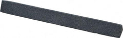 Grier Abrasives - Three Square, Silicone Carbide, Finishing Stick - 4" Long x 3/8" Width, 3/32" Diam x 1-1/2" Long Shank, Medium Grade - All Tool & Supply