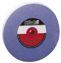 Camel Grinding Wheels - 36 Grit Aluminum Oxide Bench & Pedestal Grinding Wheel - 6" Diam x 1" Hole x 1" Thick, 4456 Max RPM, K Hardness, Very Coarse Grade , Vitrified Bond - All Tool & Supply