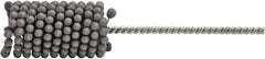 Brush Research Mfg. - 26/33" to 7/8" Bore Diam, 240 Grit, Aluminum Oxide Flexible Hone - Medium, 8" OAL - All Tool & Supply