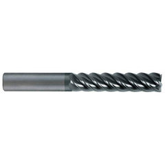 SGS - 3/4" Diam 5 Flute Solid Carbide 0.03" Corner Radius End Mill - All Tool & Supply