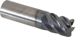 SGS - 3/4" Diam 5 Flute Solid Carbide 0.06" Corner Radius End Mill - All Tool & Supply