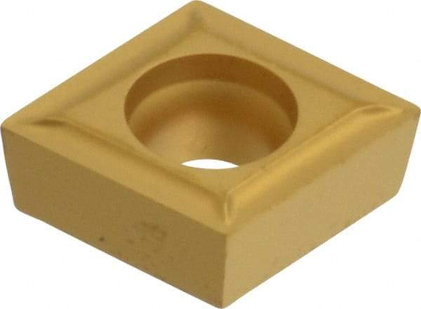 Value Collection - CCMT32.50.5 Grade TCN55 Carbide Turning Insert - TiN Finish, 80° Diamond, 3/8" Inscr Circle, 5/32" Thick, 0.008" Corner Radius - All Tool & Supply