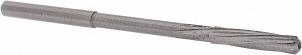 Magafor - 5/32" Solid Carbide 6 Flute Chucking Reamer - Spiral Flute, 0.158" Straight Shank, 3/4" Flute Length, 2-61/64" OAL - All Tool & Supply